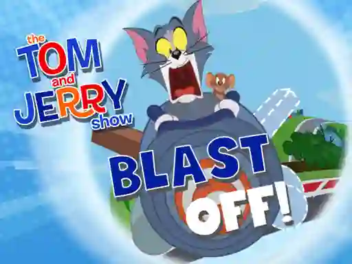 שפּיל The Tom and Jerry Show Blast off! אָנליין