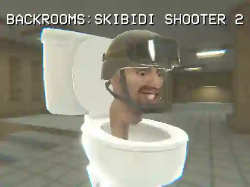 שפּיל Backrooms: Skibidi Shooter 2 אָנליין