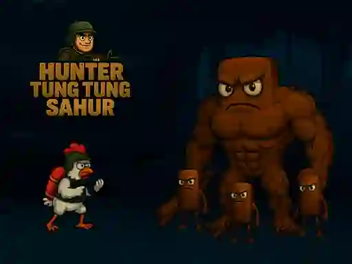 שפּיל Hunter Tung Tung Sahur אָנליין