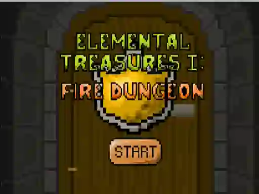 שפּיל Elemental Treasures 1: The Fire Dungeon אָנליין