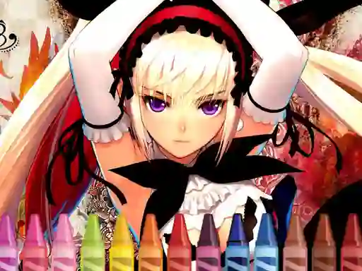 שפּיל 4GameGround Anime Manga Coloring אָנליין