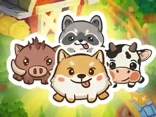 שפּיל Animal Sort Cute Game Puzzle אָנליין