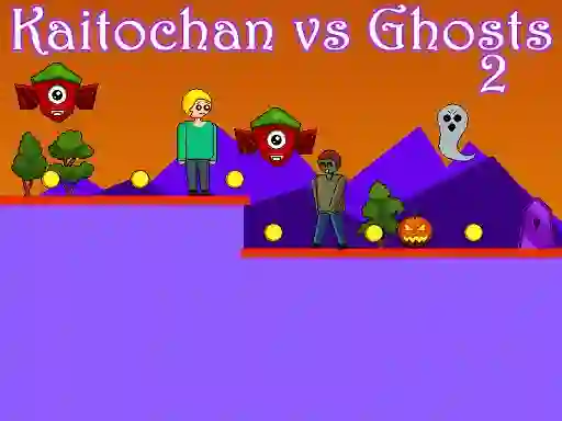 שפּיל Kaitochan vs Ghosts 2 אָנליין