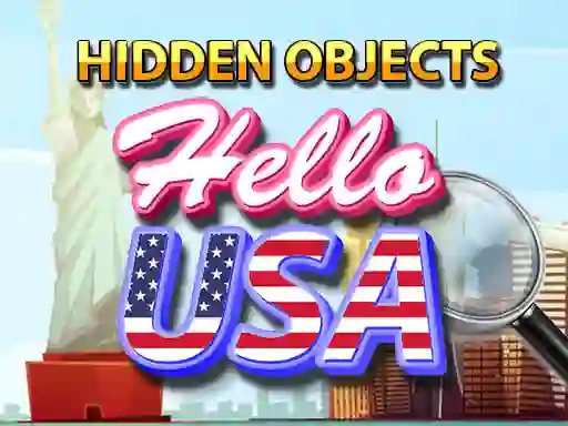 שפּיל Hidden Objects Hello USA אָנליין