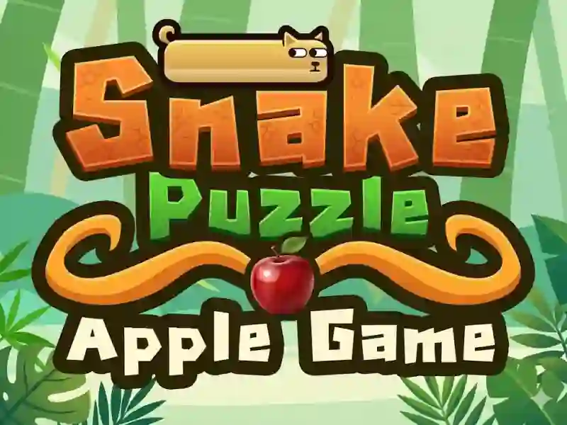 שפּיל Snake Puzzle Apple Game אָנליין
