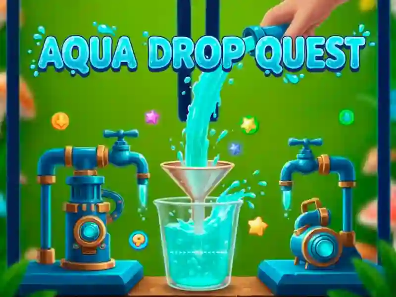 שפּיל Aqua Drop Quest אָנליין