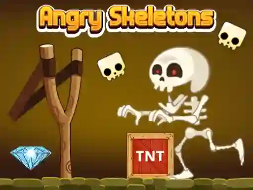 שפּיל Angry Skeletons אָנליין