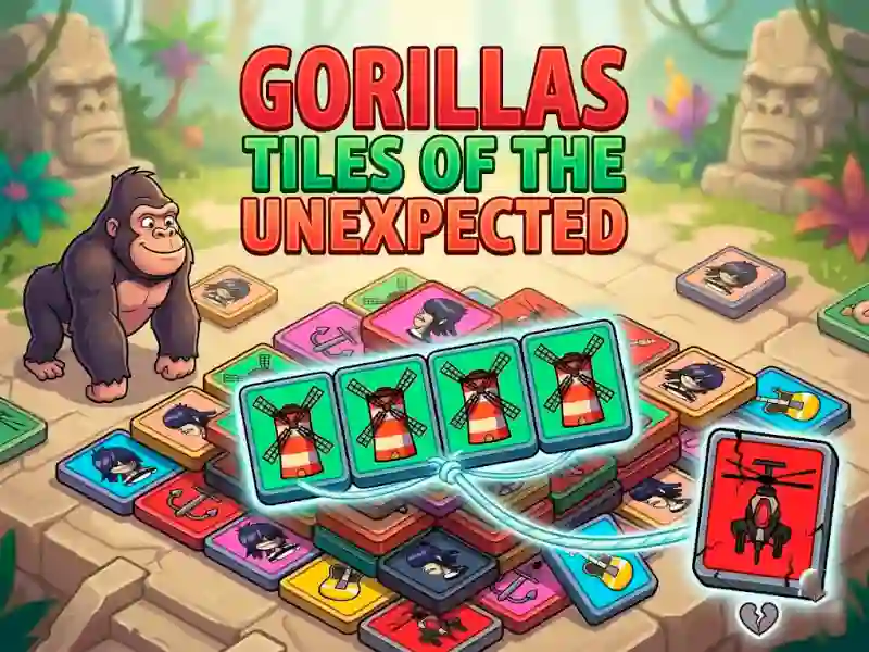שפּיל Gorillas Tiles Of The Unexpected אָנליין