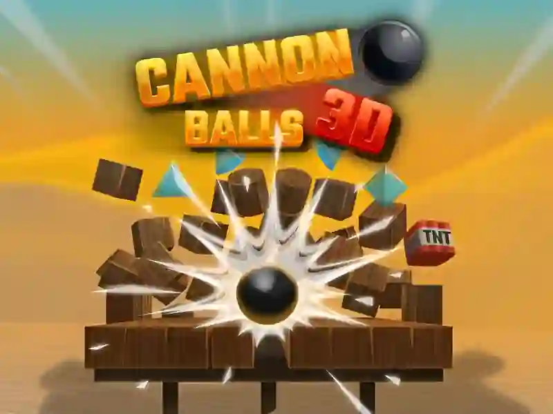 שפּיל Cannon Balls 3D אָנליין