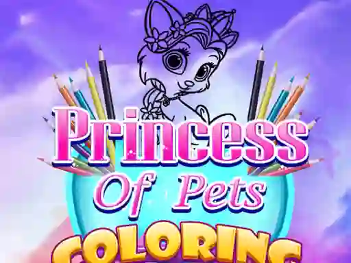 שפּיל Princess Of Pets Coloring אָנליין