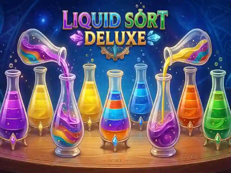 שפּיל Liquid Sort Deluxe אָנליין