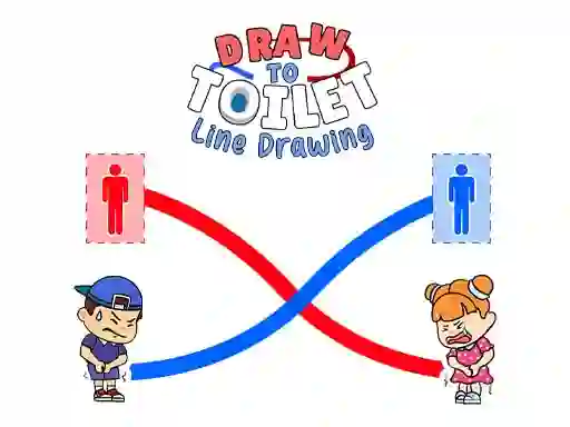 שפּיל Draw To Toilet Line Drawing אָנליין