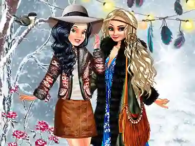 שפּיל Boho Winter With Princess אָנליין
