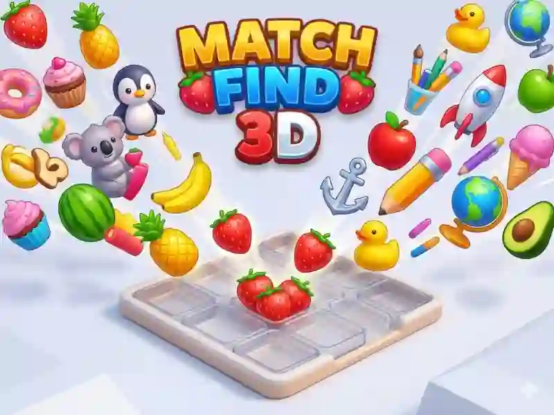 שפּיל Match Find 3D אָנליין