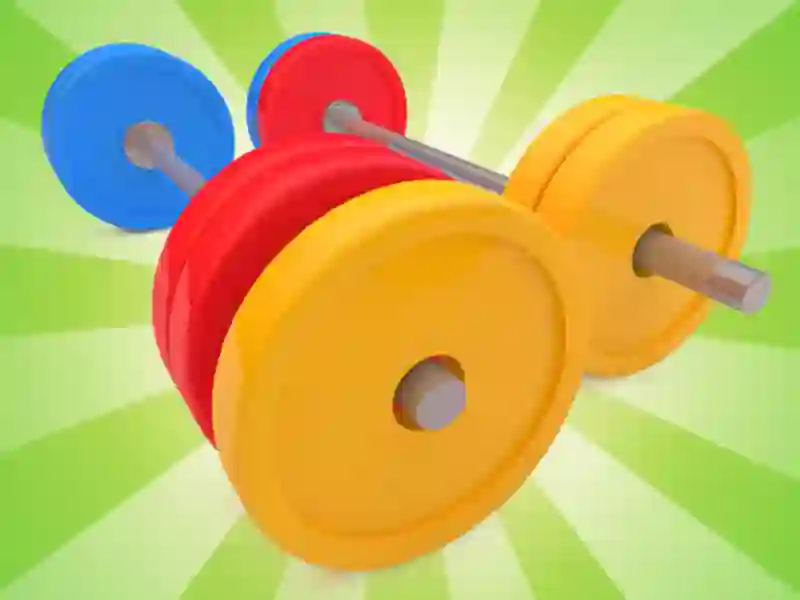 שפּיל Barbell Sort Puzzle אָנליין