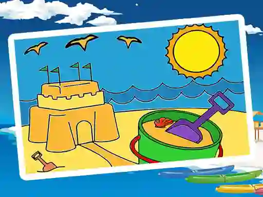 שפּיל Summer Coloring Pages אָנליין