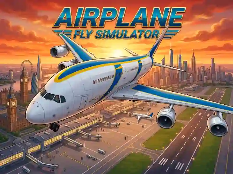 שפּיל Airplane Fly Simulator אָנליין