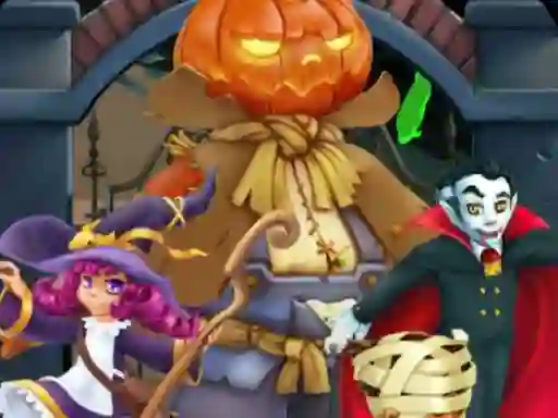שפּיל Halloween Jigsaw Deluxe אָנליין
