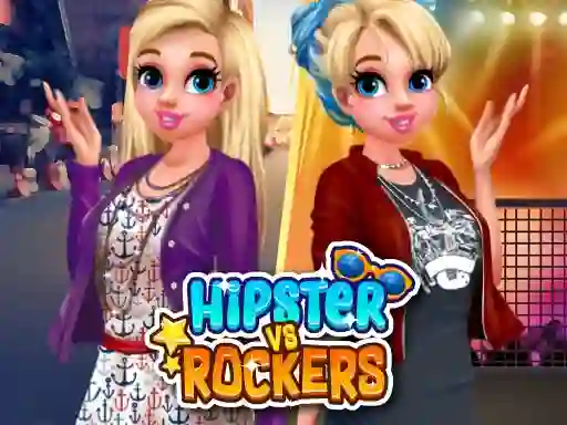 שפּיל Hipsters vs Rockers אָנליין