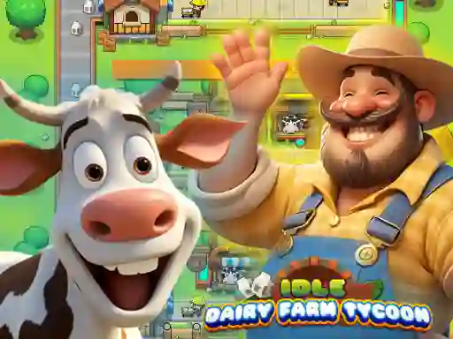 שפּיל Idle Dairy Farm Tycoon אָנליין