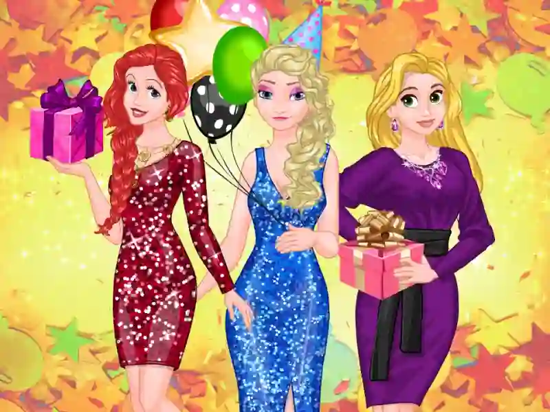 שפּיל Frosty Princess Party Surprise אָנליין