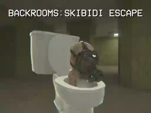 שפּיל Backrooms: Skibidi Escape אָנליין