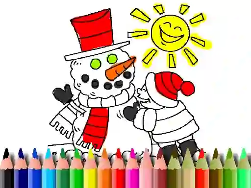 שפּיל Back To School: Winter Time Coloring אָנליין