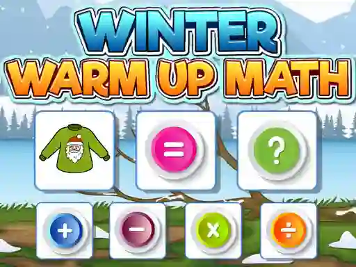 שפּיל Winter Warm Up Math אָנליין