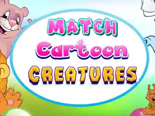 שפּיל Match Cartoon Creatures אָנליין
