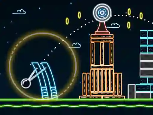 שפּיל Neon Catapult אָנליין