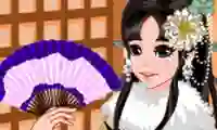 שפּיל Kimono Cutie Dress Up אָנליין