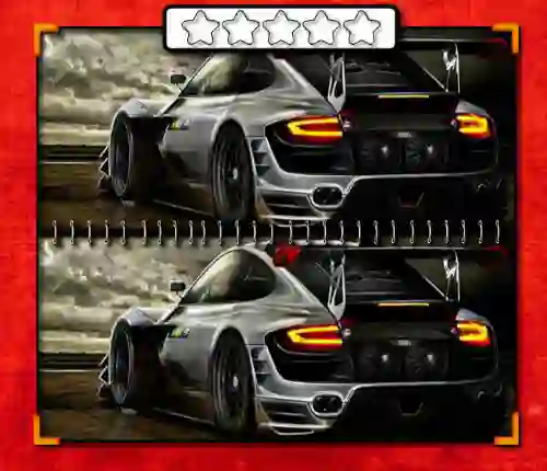 שפּיל Racing Cars 25 Differences אָנליין