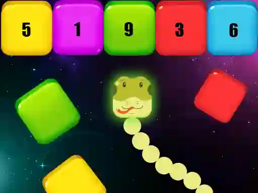 שפּיל Snake Blocks and Numbers אָנליין