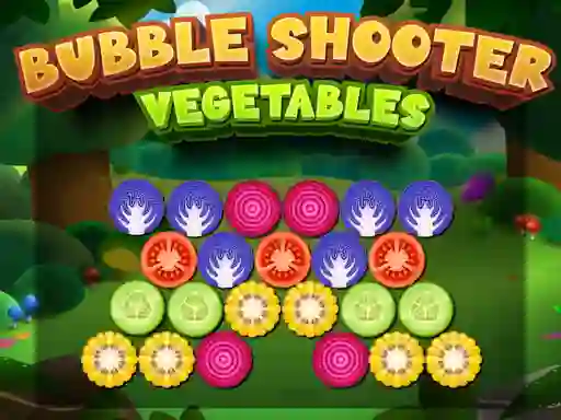 שפּיל Bubble Shooter Vegetables אָנליין