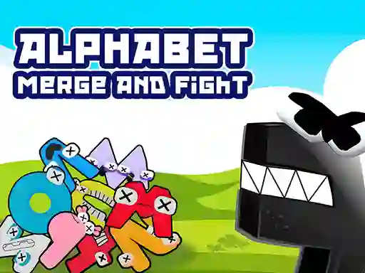 שפּיל Alphabet Merge And Fight אָנליין