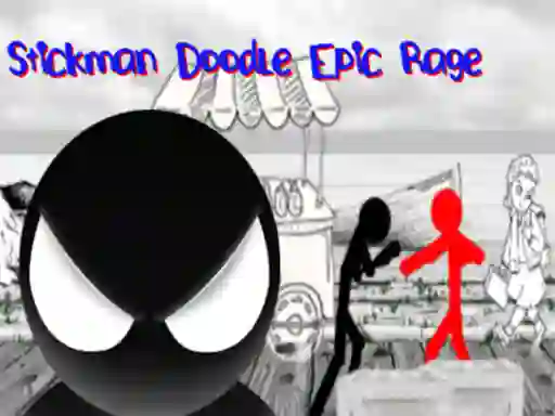 שפּיל Stickman Doodle Epic Rage אָנליין