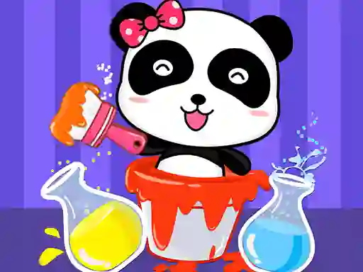 שפּיל Baby Panda Color Mixing Studio אָנליין