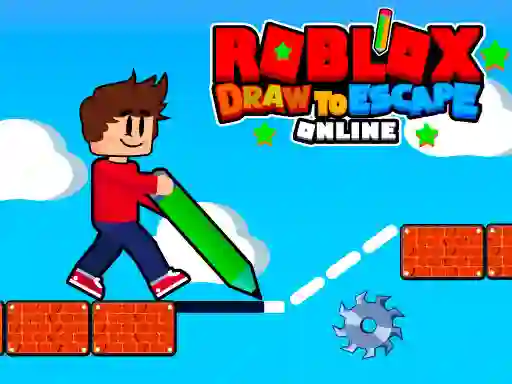 שפּיל Roblox Draw to Escape Online אָנליין