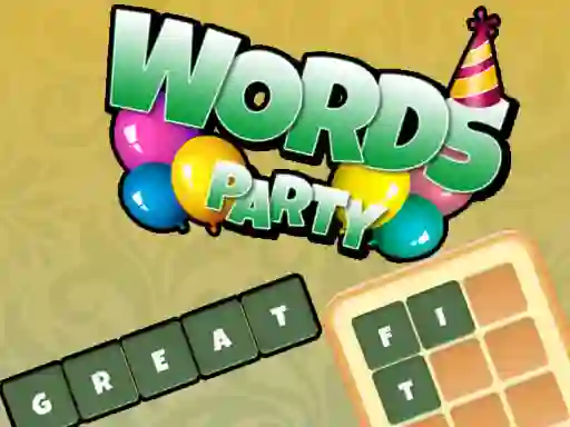 שפּיל Words Party אָנליין