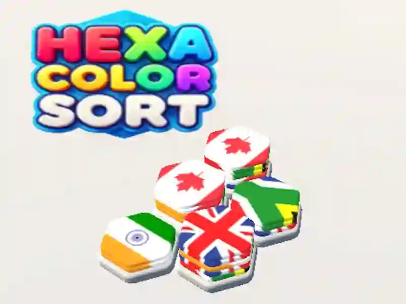 שפּיל Hexa Color Sort אָנליין