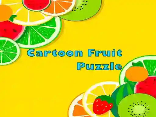 שפּיל Cartoon Fruit Puzzle אָנליין