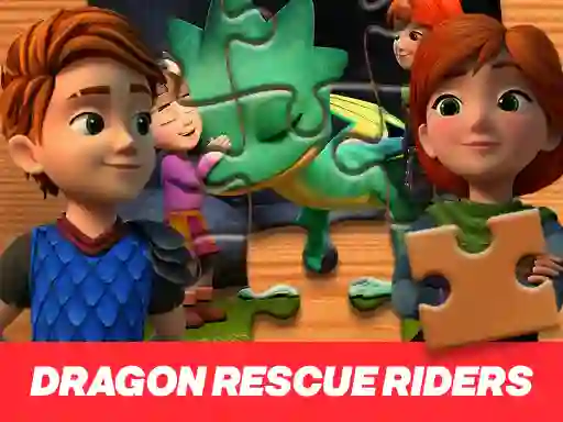 שפּיל Dragon Rescue Riders Jigsaw Puzzle אָנליין