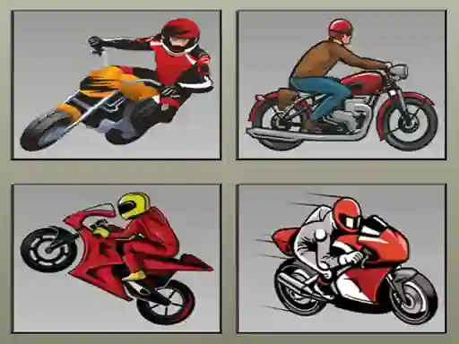 שפּיל Racing Motorcycles Memory אָנליין