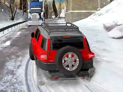 שפּיל Heavy Jeep Winter Driving אָנליין