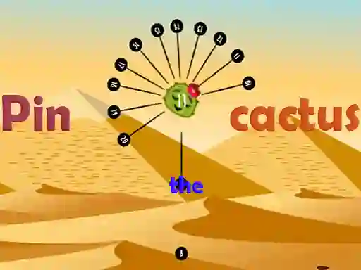 שפּיל Pin the cactus אָנליין