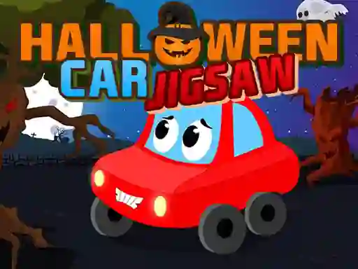 שפּיל Halloween Car Jigsaw אָנליין