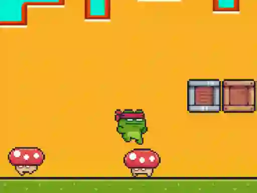שפּיל Ninja Frog Adventure אָנליין