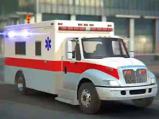 שפּיל City Ambulance Car Driving אָנליין