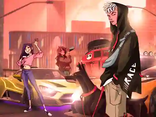 שפּיל Rod Multiplayer Car Driving אָנליין