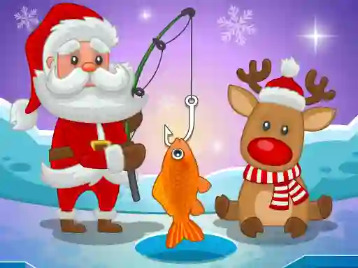 שפּיל Santa's Christmas Fishing אָנליין